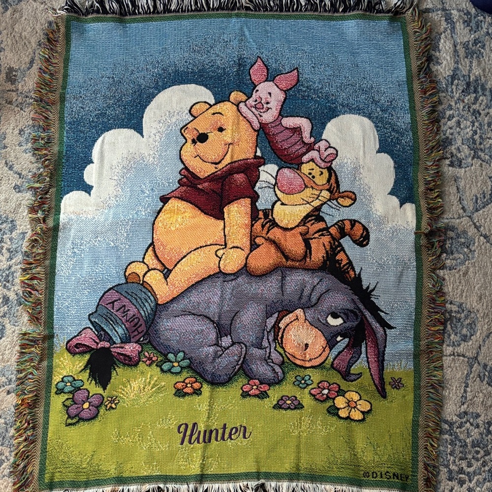 Winnie the Pooh Tapestry blanket